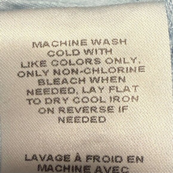 GOOD AMERICAN Good Waist Palazzo Wide Leg Dark Wash Denim Jeans Women 00 24 Tall - Picture 11 of 11